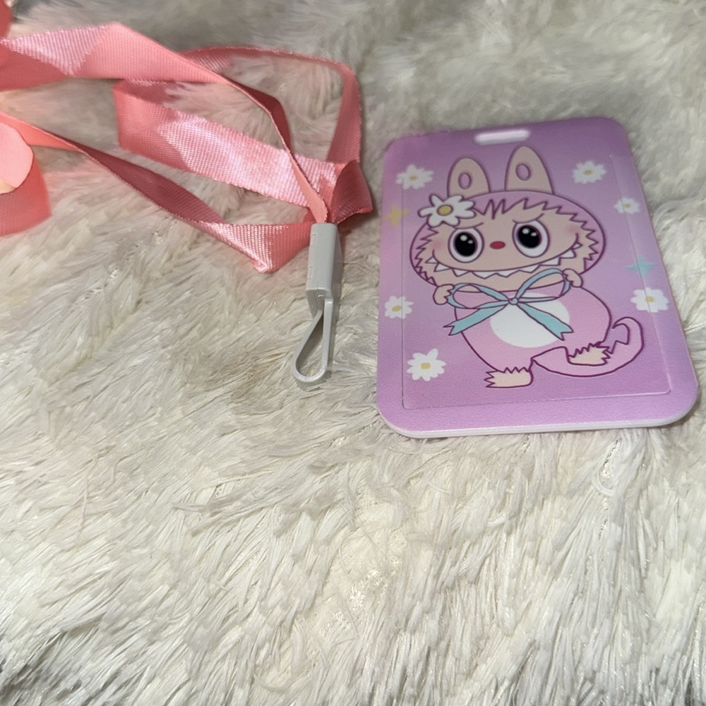 Labubu MOKOKO Lanyard ID Holder - Picture 2 of 3